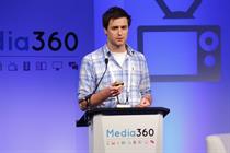 Naked Wines MD Eamon FitzGerald speaking at Media360