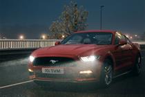 Ford: promotes European Mustang launch
