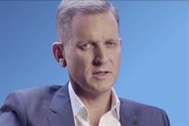 Jeremy Kyle in Racing UK's television ad