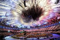 Olympic Games: fireworks at London 2012