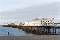 The famous Palace Pier in Brighton (photo credit: Adam Bronkhorst)