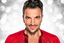 Peter Andre: joins the dancers on Strictly Come Dancing