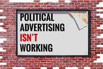 Political advertising isn't working 