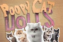 Poopy Cats: the ad has been 'clawing' its way up the viral chart