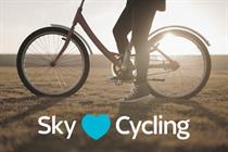 Sky: celebrating cycling on social