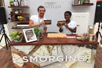 'Smorging' can be sampled at London Victoria train station until 7pm today (21 July)
