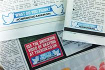 The Sun: to print dedicated hashtags alongside its news stories