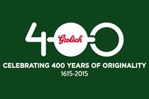 Grolsch: kicking off 400th anniversary campaign