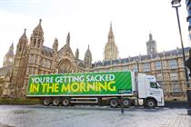 Paddy Power: delivering a 'cheeky reminder' to MPs
