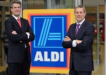 Aldi: joint UK managing directors Roman Heini and Matthew Barnes 