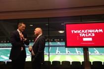 Will Greenwood gave his talk in the Member's Lounge