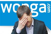 Wonga: Newcastle United's new kit has the payday lender's old logo