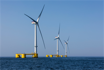The 25MW Windfloat Atlantic offshore wind farm off the coast of Viana do Castelo, in northern Portugal (pic credit: SOPA Images / Getty Images)