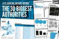 The 30 biggest planning authorities