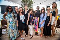 The female founders from R/GA's Cannes Lions Startup Academy last year. 