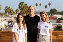     Left to right, Maddie Raedts, CCO and co-founder at IMA, Olivier Koelemij, managing director, MediaMonks LA, and IMA co-founder Emilie Tabor, on the rooftop of their new LA office.