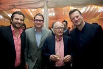 JWT: ( l to r) Joseph Petyan, James Whitehead, Bullmore and Russell Ramsey.