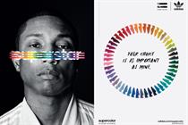 Adidas "Pharrell Williams — Supercolor" by Johannes Leonardo. 