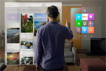 Microsoft: HoloLens headset offers holographic reality.