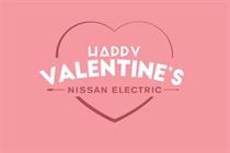 Nissan has created a campaign for Valentine's Day for its Leap car.