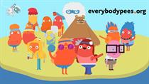 Animated 'Everybody Pees' for the American Kidney Foundation.