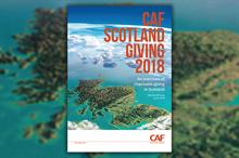 Giving in Scotland up by almost 50 per cent year on year, says CAF report