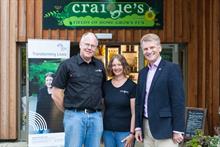 Corporate partnerships - Edinburgh farm business forms homelessness link