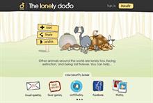 Third Sector Excellence Awards 2013: Use of digital media - Winner: Durrell Wildlife Conservation Trust: The Lonely Dodo