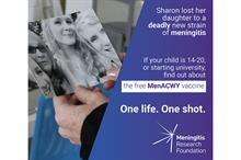 Third Sector Awards 2018: Communications Campaign of the Year - Meningitis Research Foundation for One Life. One Shot