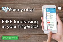 Shoppers can fundraise for thousands of charities with Give as you Live app