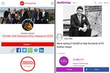 More than £180,000 raised after death of policeman