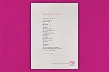 Refuge launches reversible Valentine poem