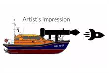 Fundraiser for RNLI moots fitting rocket launchers to lifeboats to stop interference in Channel