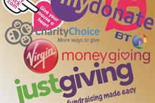 Fundraising websites - playing the online percentages