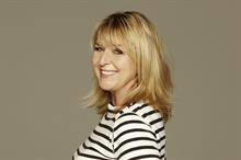 Fern Britton cycles the Highlands for the Genesis Research Trust