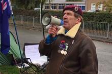 Charity advises staff to work elsewhere to avoid protesters