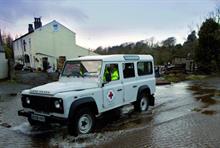 Business partner: The British Red Cross and Jaguar Land Rover
