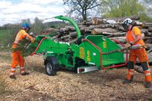 EcoCombi: chipper/shredder reduces particle size for more effective heat treatment - image: Greenmech