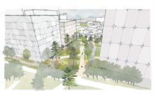 Central Retail Park regeneration sketch 