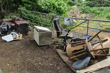 Chairs and other rubbish dumped in Epping Forest as fly-tipping notices are disregarded