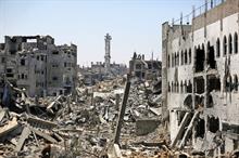 Foreign Office investigating reports that a British aid worker was killed in Gaza