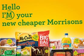 Morrisons: latest campaign promotes supermarket as a lower-priced retailer