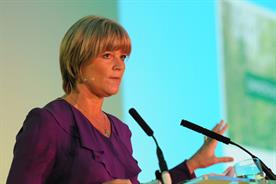 Fru Hazlitt: addresses the AOP Summit 2011