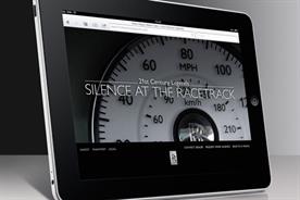 Rolls-Royce iPad ad features video content