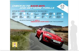 Mazda: founding partner for Facebook Deals in the UK