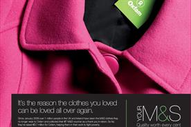 M&S: marketing its green credentials 