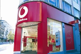 Vodafone's crossed lines