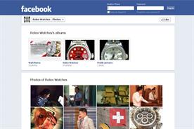 Facebook: unnoficial Rolex page topped brand-engagement survey