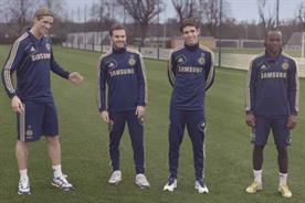 Samsung: 'dream the blues' ambassadors Fernando Torres, Juan Manuel Mata García, Oscar and Victor Moses