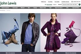 John Lewis: fashion website